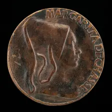 Marguerite de Chassey, Wife of Jean Carondelet [reverse], c. 1479. Creator: Giovanni Candida