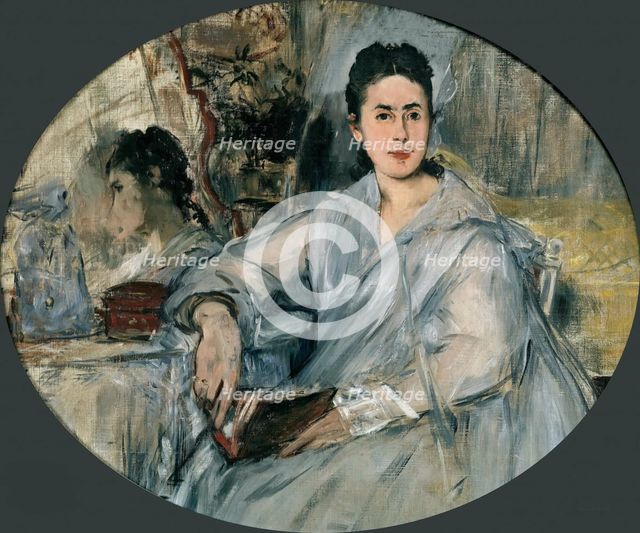 Marguerite de Conflans, c. 1876. Creator: Manet, Édouard (1832-1883).