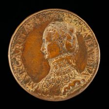 Marguerite de France, died 1574, Wife of Emanuele Filiberto 1559 [reverse]. Creator: Alessandro Cesati