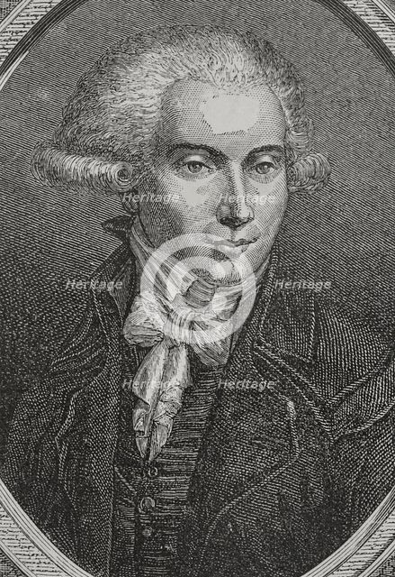 Marguerite-Elie Guadet, (1758-1794), French revolutionary politician, 1876.  Creator: Unknown.