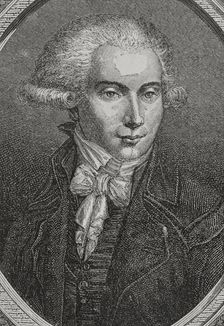 Marguerite-Elie Guadet, (1758-1794), French revolutionary politician, 1876. Creator: Unknown