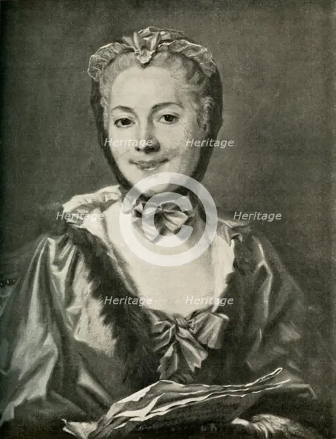 'Marguerite Lecomte', 1753, (1908).  Creator: Unknown.