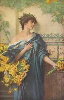 Marguerites c1900, (1918). Artist: Conrad Kiesel
