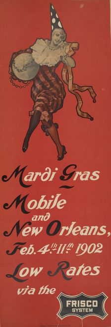 Mardi Gras. Mobile and New Orleans, c1902. Creator: Unknown