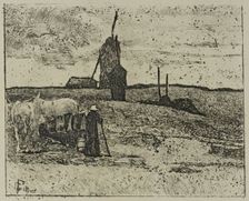 Maremma in Tuscany, n.d. Creator: Giovanni Fattori