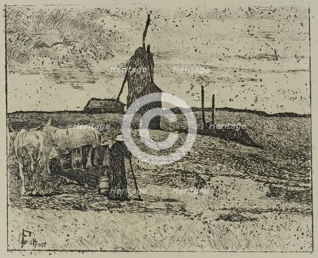 Maremma in Tuscany, n.d. Creator: Giovanni Fattori.