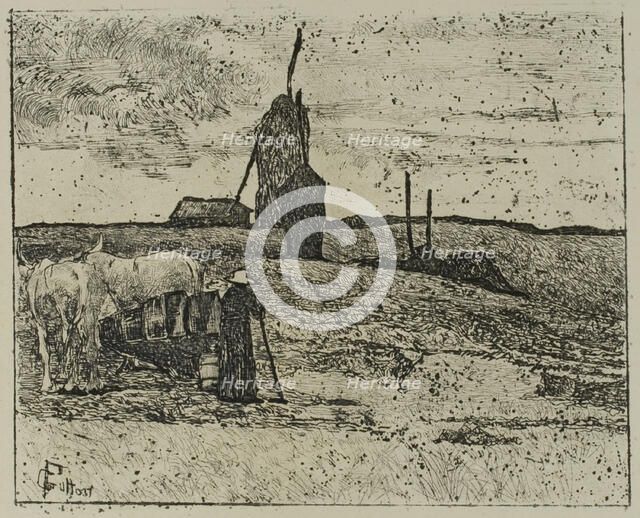 Maremma in Tuscany, n.d. Creator: Giovanni Fattori.