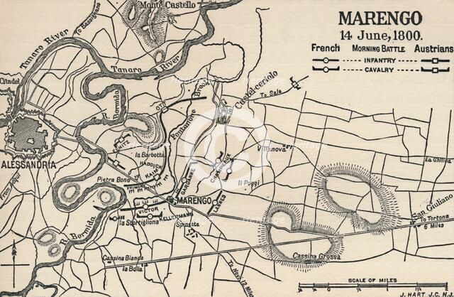 'Marengo - 14 June, 1800 (Morning Battle)', (1896). Artist: Unknown.