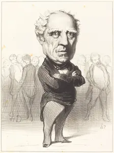 Maréchal Bugeaud, 1849. Creator: Honore Daumier