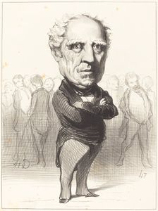 Maréchal Bugeaud, 1849. Creator: Honore Daumier