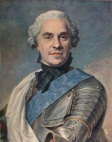 Marechal de Saxe c1748. Artist: Maurice-Quentin de La Tour