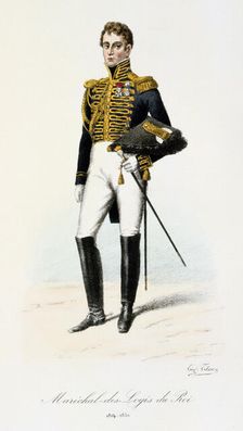 Maréchal-des-Logis du Roi 1814-30. Artist: Eugene Titeux