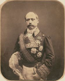 Maréchal Serrano, 1855-1859. Creator: Nadar