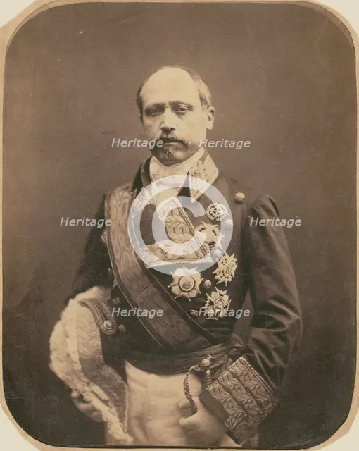 Maréchal Serrano, 1855-1859. Creator: Nadar.