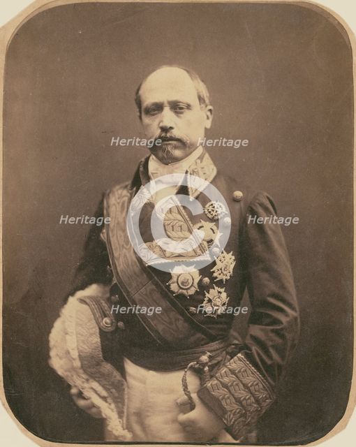 Maréchal Serrano, 1855-1859. Creator: Nadar.
