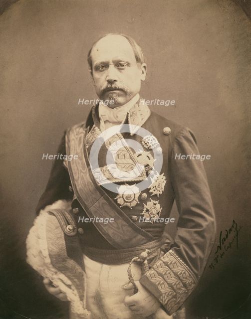 Maréchal Serrano, 1855-1859. Creator: Nadar.