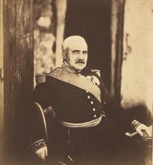 Marechal Pelissier, 1855. Creator: Roger Fenton