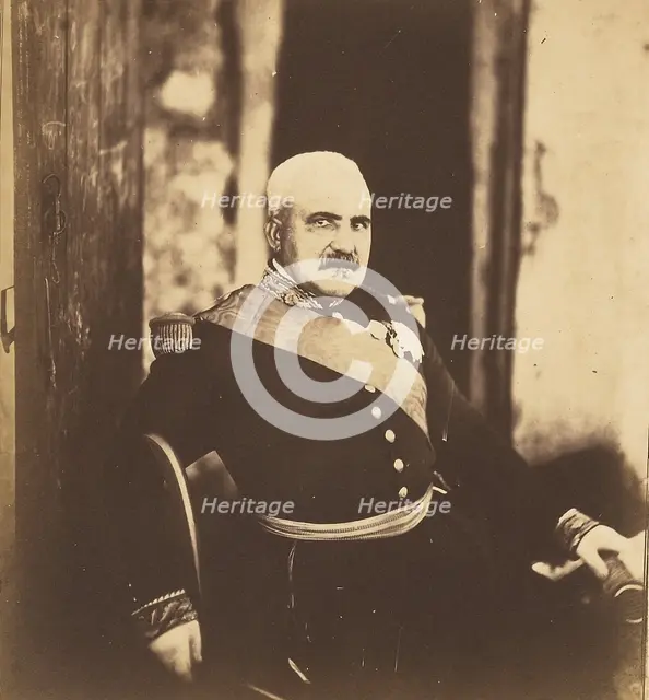 Marechal Pelissier, 1855. Creator: Roger Fenton.