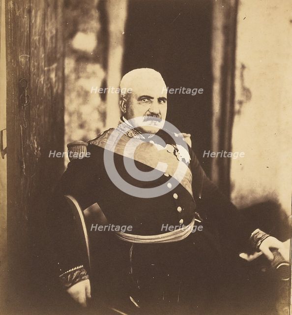 Marechal Pelissier, 1855. Creator: Roger Fenton.