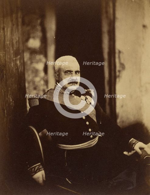 Maréchal Pelissier, 1855. Creator: Roger Fenton.