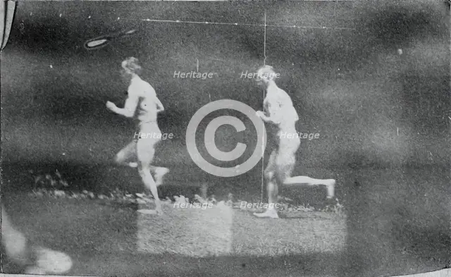 Marey Wheel Photographs of Jesse Godley, 1884. Creator: Thomas Eakins.
