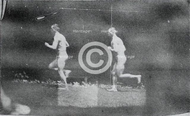 Marey Wheel Photographs of Jesse Godley, 1884. Creator: Thomas Eakins.