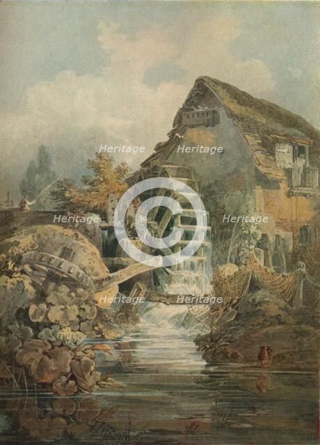 'Marford Mill, Denbighshire', c1795. Artist: JMW Turner.