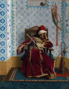 Markos Botsaris, 1874. Creator: Gerôme, Jean-Léon (1824-1904)