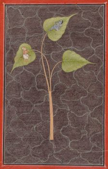 Markandeya Viewing Krishna in the Cosmic Ocean, c. 1680. Creator: Unknown