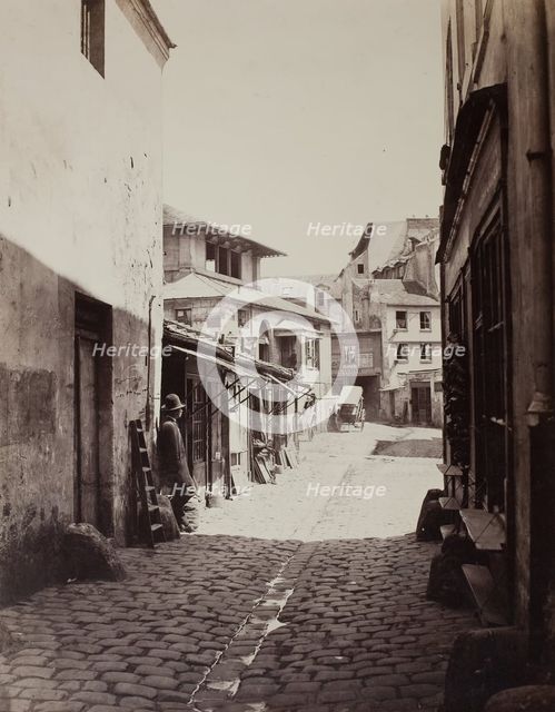 Market of the Patriarchs (Marché des Patriarches), c. 1862. Creator: Charles Marville.
