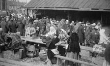Market at Novgorod, Russia, (c1900?). Creator: Unknown