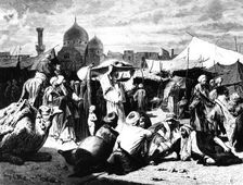 Market at Dessouk, Egypt 1880