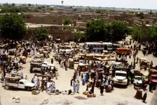 Market at Djenné, Mali, 1990. Creator: Amanda Waite