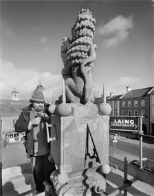 Market Cross, Market Place, Carlisle, Cumbria, 03/03/1986. Creator: John Laing plc