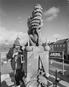 Market Cross, Market Place, Carlisle, Cumbria, 03/03/1986. Creator: John Laing plc