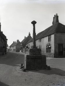 Market Cross, Alfriston, Sussex, c1955. Creator: Arthur Charles Kirby Ware