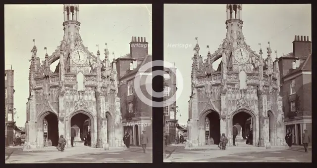 Market Cross, Chichester, West Sussex, 1913. Creator: Walter Edward Zehetmayr.
