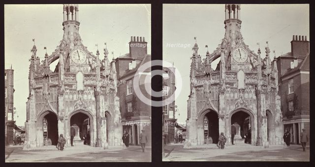 Market Cross, Chichester, West Sussex, 1913. Creator: Walter Edward Zehetmayr.