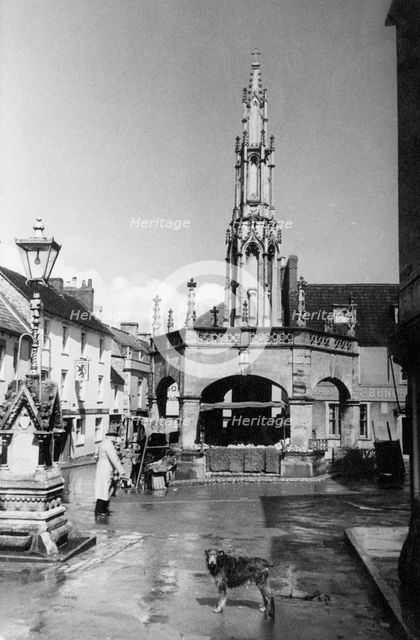 Market Cross, Shepton Mallet, Somerset, c1955. Creator: Arthur Charles Kirby Ware.