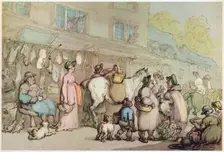 Market Day, c1780-1825. Creator: Thomas Rowlandson
