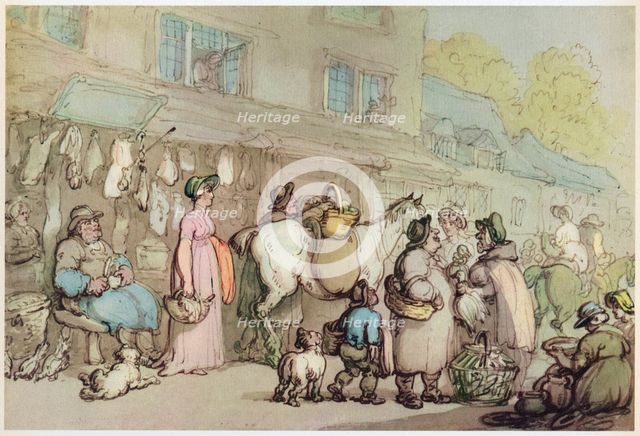 Market Day, c1780-1825. Creator: Thomas Rowlandson.