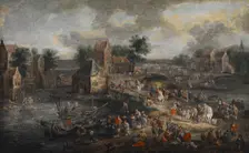 Market Day, late 1600s or early 1700s. Creators: Adriaen Frans Boudewyns, Peeter Bout