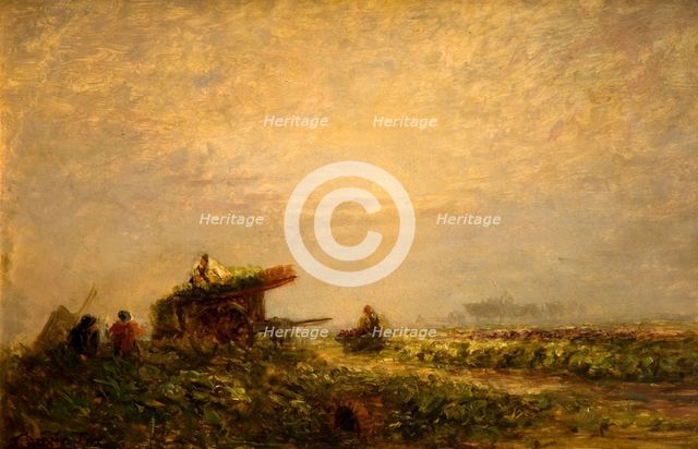 Market Gardeners, 1849-1851. Creator: David Cox the elder.