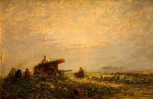 Market Gardeners, 1849-1851. Creator: David Cox the elder