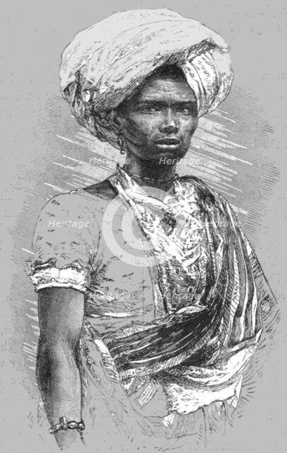 'Market Girl, Rio; Rio De Janeiro and the Organ Mountains', 1875. Creator: Thomas Woodbine Hinchliff.