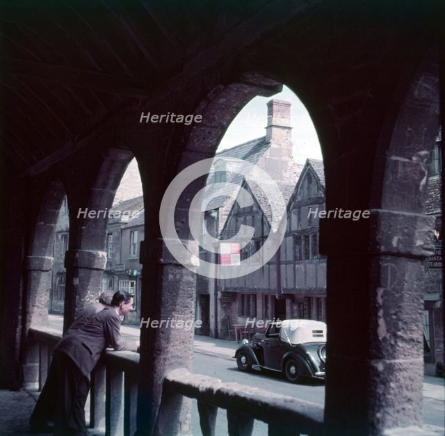 Market Hall, Chipping Campden, Gloucestershire, c1955.  Creator: Arthur Charles Kirby Ware.
