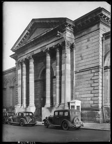 Market Hall, North Street, Wolverhampton, Spring 1942. Creator: George Bernard Mason
