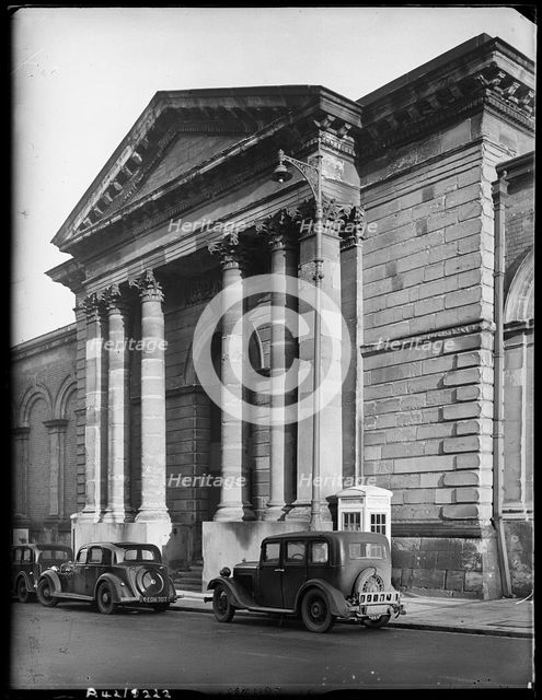 Market Hall, North Street, Wolverhampton, Spring 1942. Creator: George Bernard Mason.