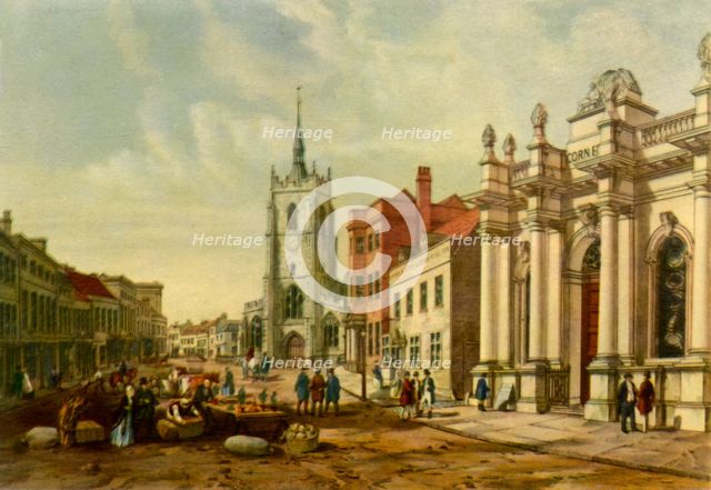 'Market Hall, Sudbury', c1850, (1943).  Creator: Walker.