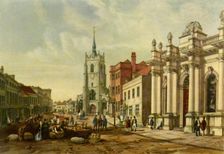 Market Hall, Sudbury c1850, (1943). Creator: Walker